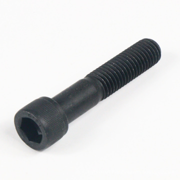 Black hexagon socket head cap screws half thread